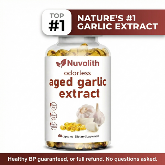 Aged Garlic Extract - 7500mg Odorless Softgels